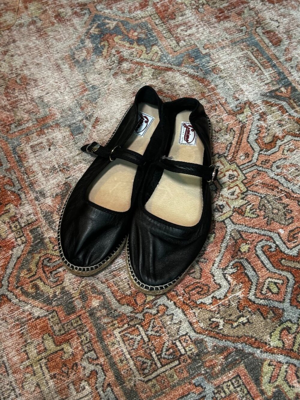 Gaimo Leather Espadrilles